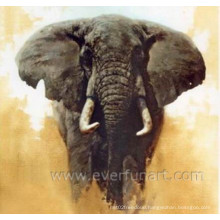 Elephant Canvas Painting